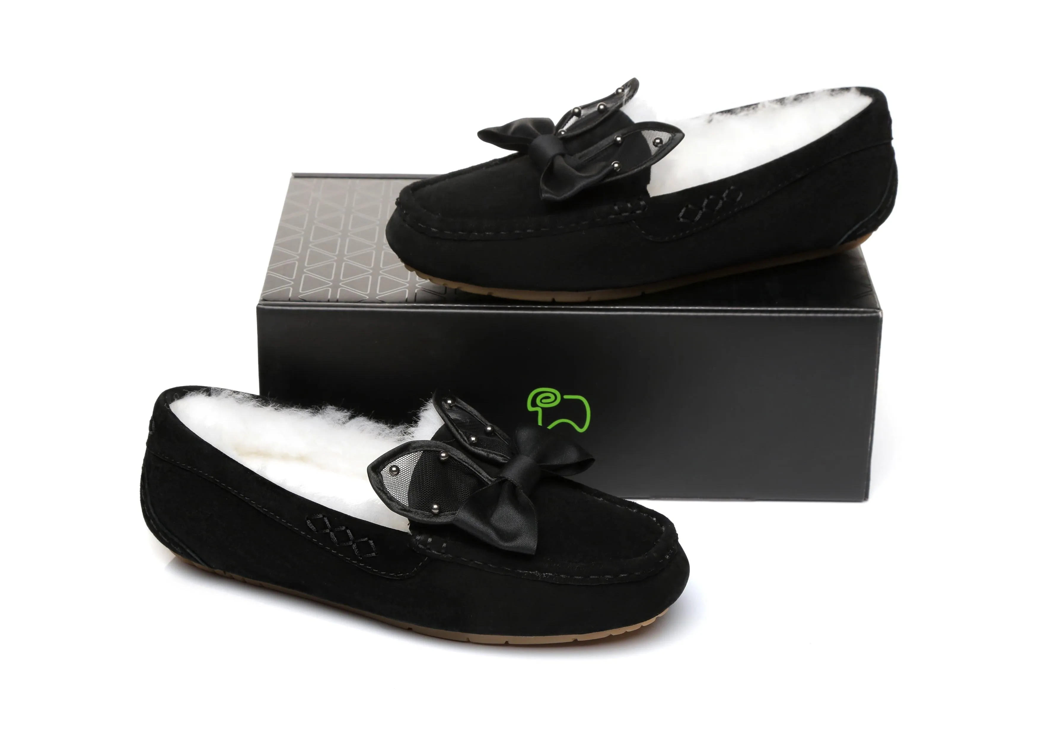 Casual Flats Women Wabbit Moccasin