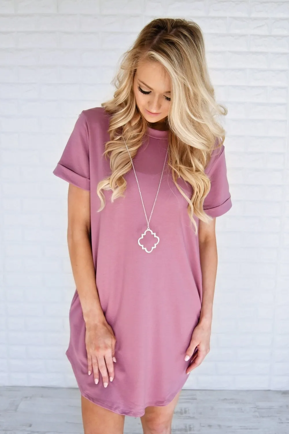 Cherish Me Tee Shirt Dress