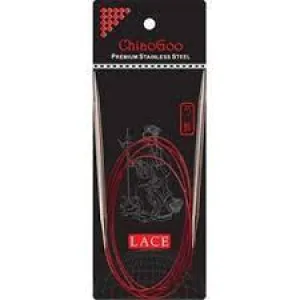 Chiaogoo SS Red Lace Circular 47"