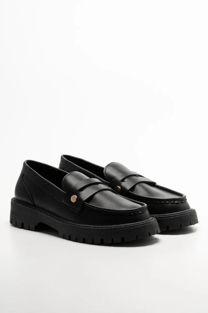 Chunky Loafers Black