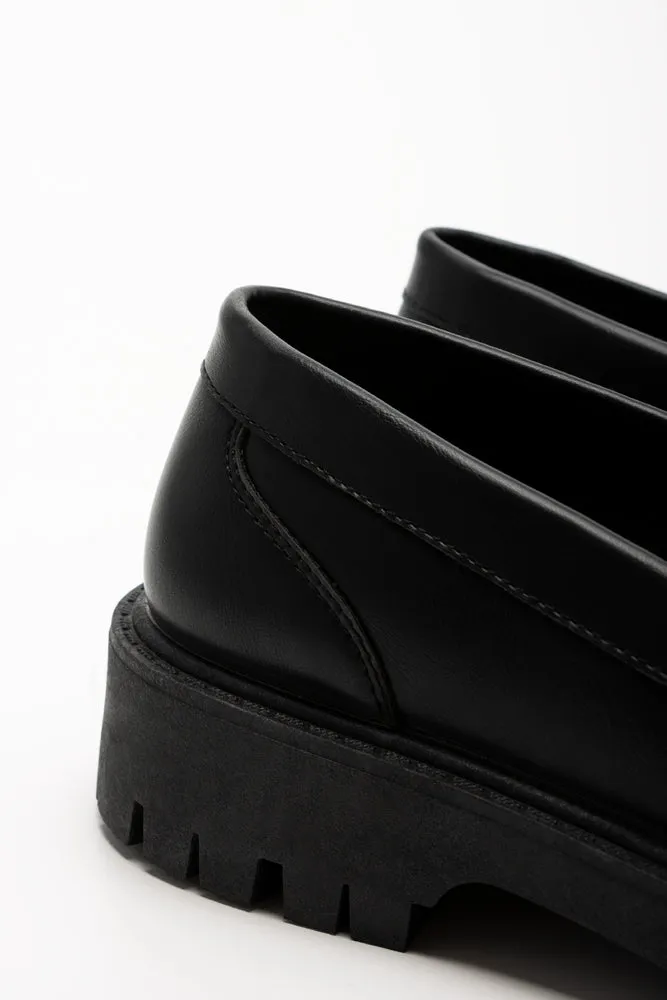 Chunky Loafers Black