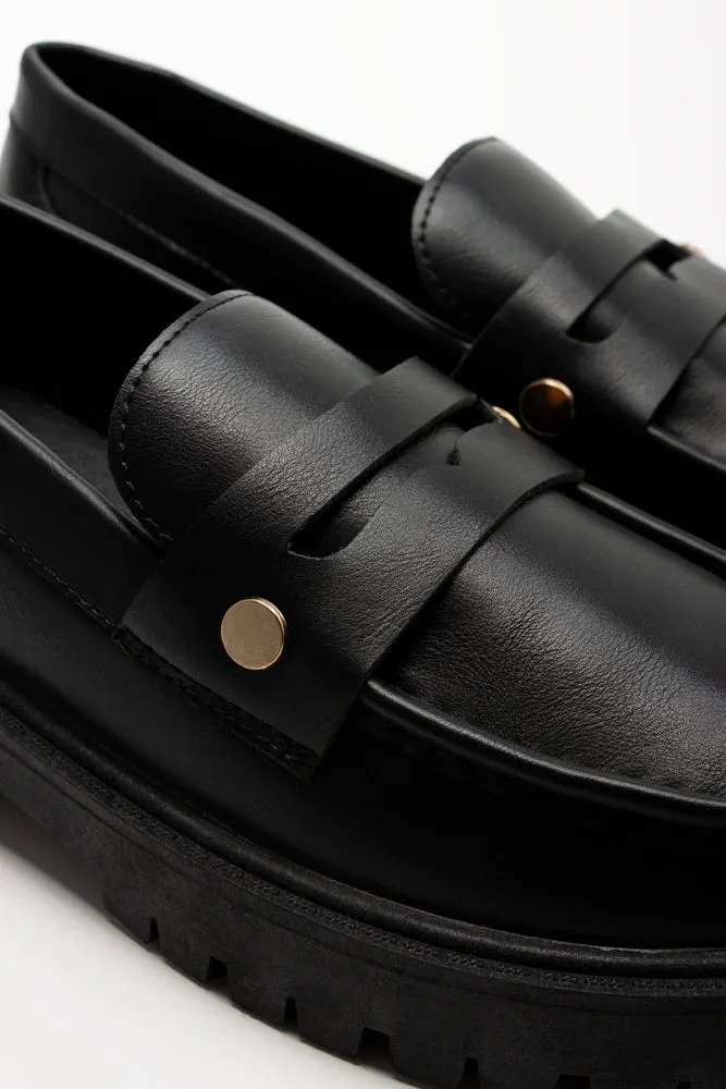 Chunky Loafers Black