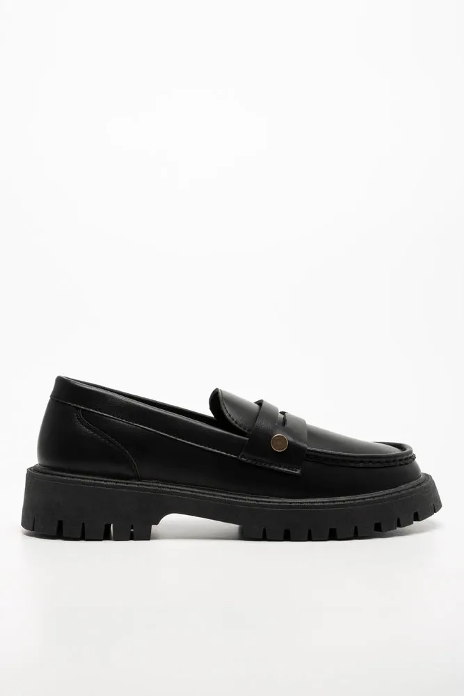 Chunky Loafers Black