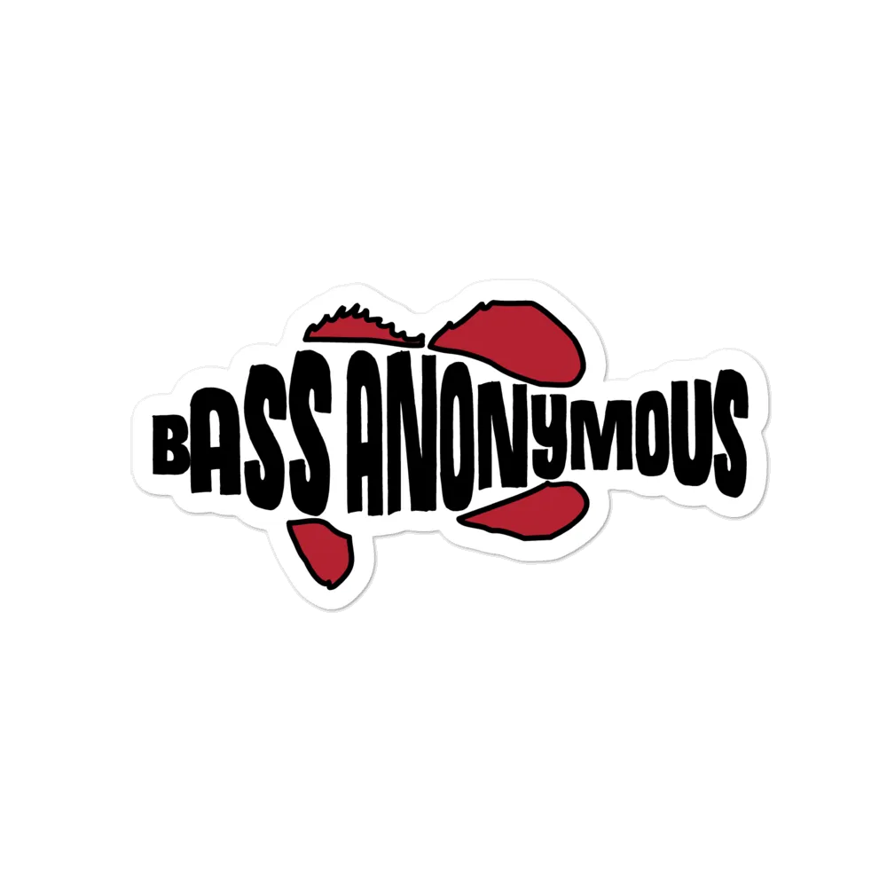 Classic Bassanonymous Logo sticker