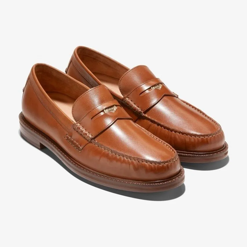 Cole Haan Men's American Classics Pinch Penny Loafer British Tan/Scotch