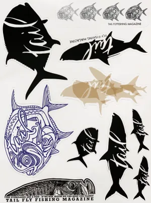 Complete Set of Classic Tail Stickers