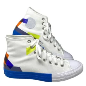 Converse Ctas High Top Shoe Skate For Men Canvas White Multi Sneakers 173184F