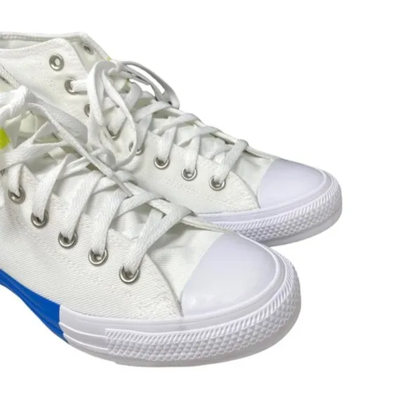 Converse Ctas High Top Shoe Skate For Men Canvas White Multi Sneakers 173184F