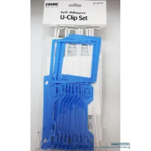 Cosmo Self Adhesive U Clip Set UC-67