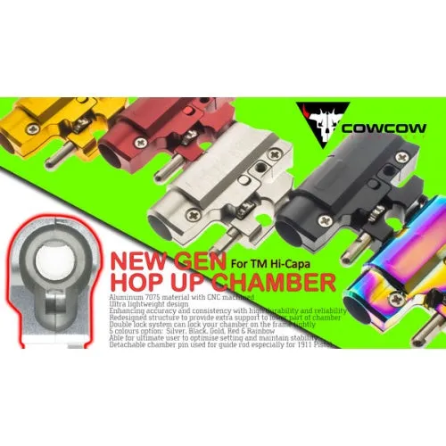 CowCow New Gen Hop Up Chamber for Hi-CAPA / 1911 (5 color)