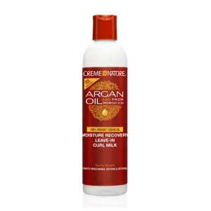 Creme Of Nature Argan Oil from Morocco Moisture Recovery Leave-In Curl Milk 8oz