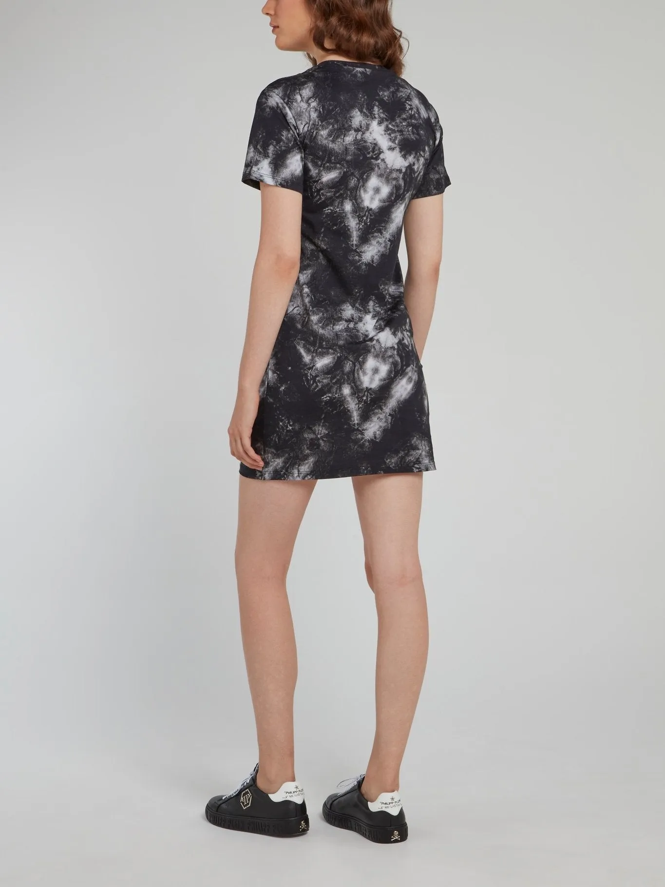 Crystal Embellished T-Shirt Dress