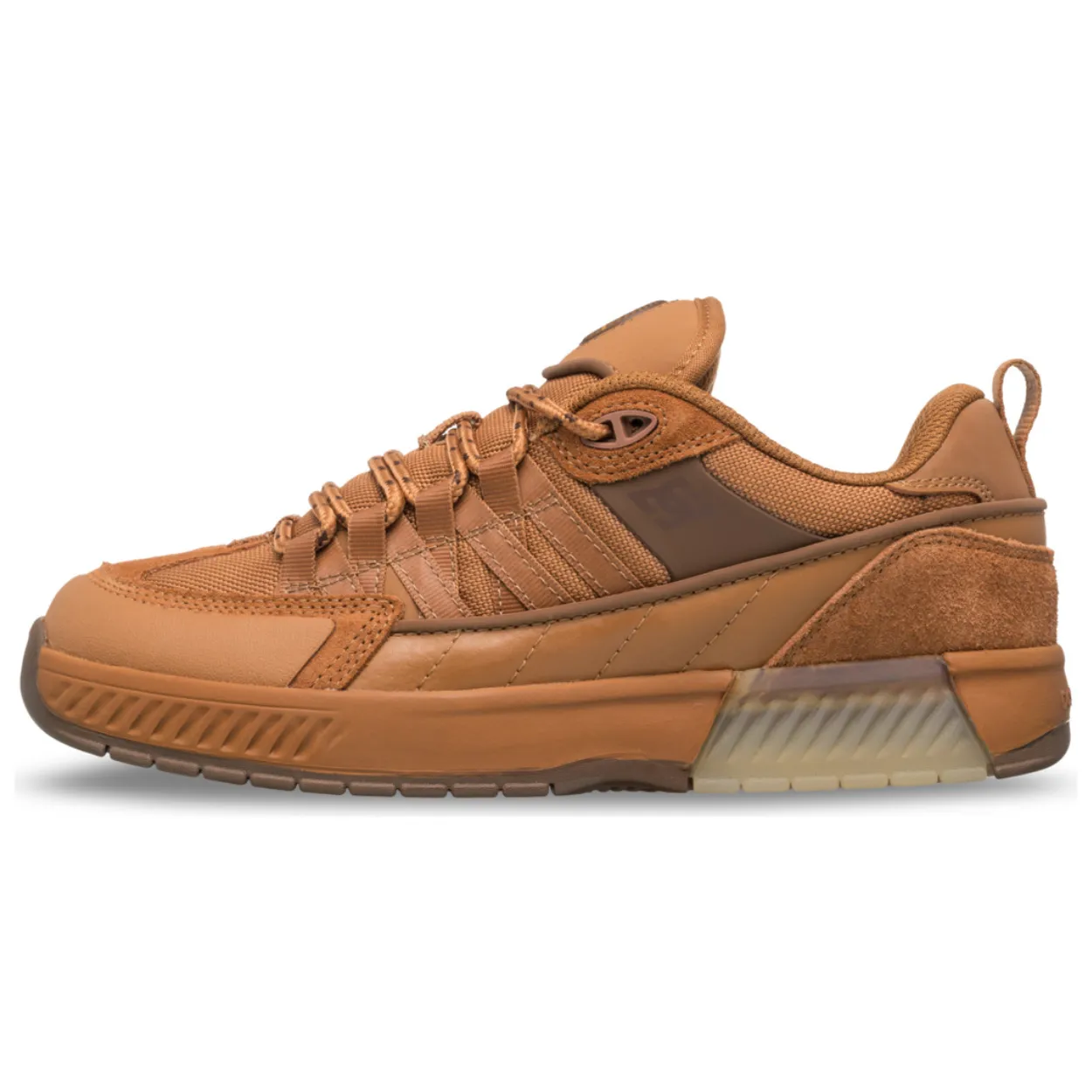 DC Lucien Skate Shoes | Brown & Tan