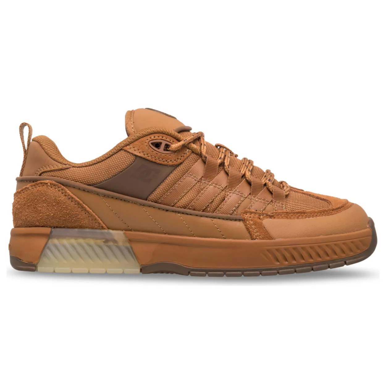 DC Lucien Skate Shoes | Brown & Tan