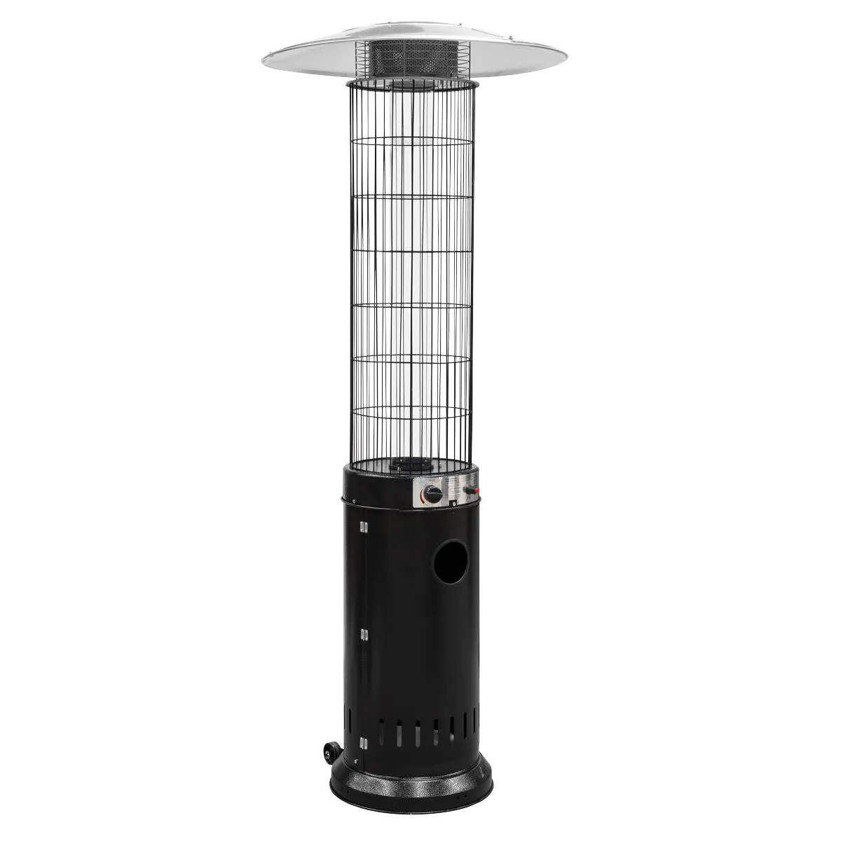 Dellonda Gas Patio Heater 13kW for Commercial & Domestic Use, Black