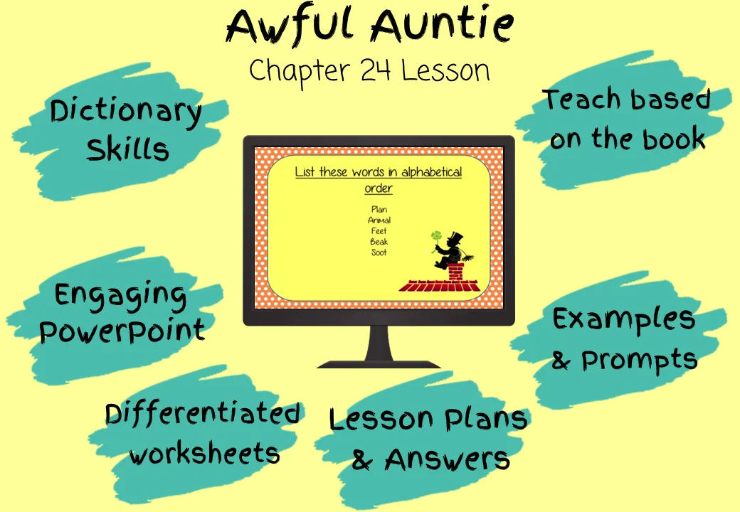 Dictionary Skills Lesson Awful Auntie