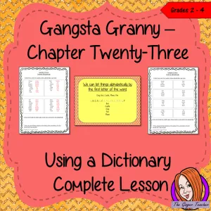 Dictionary Work Lesson – Gangsta Granny