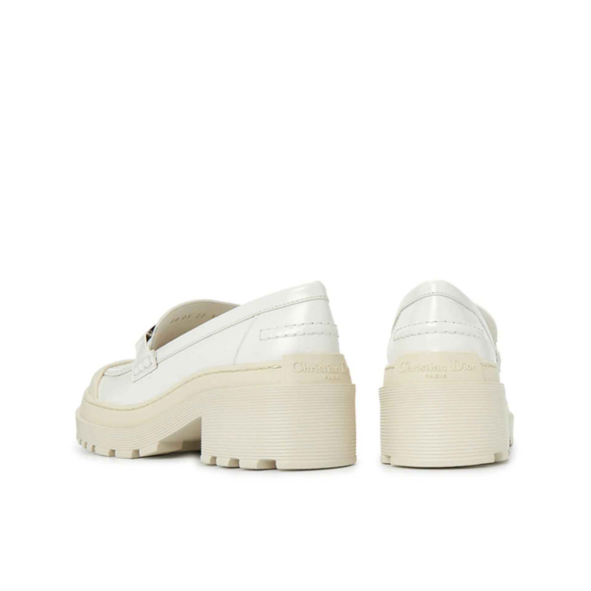 DIOR Elegant Leather Loafers