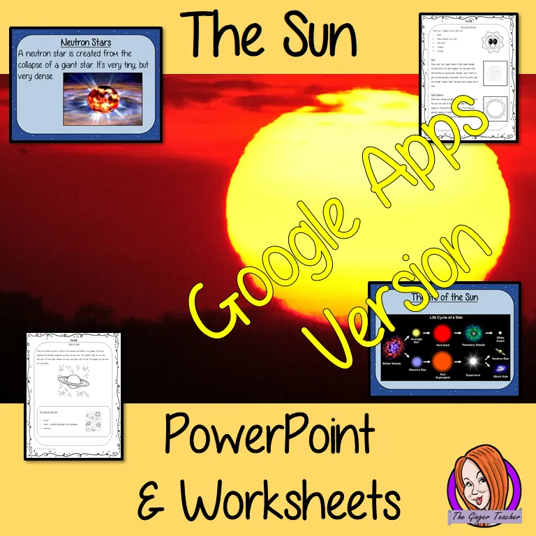 Distance Learning, The Sun of our Solar System Lesson