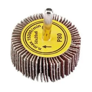 Draper Abrasive Flap Wheel, 50 X 20Mm, 80 Grit Dr-71826