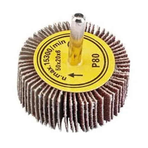 Draper Abrasive Flap Wheel, 50 X 20Mm, 80 Grit Dr-71826