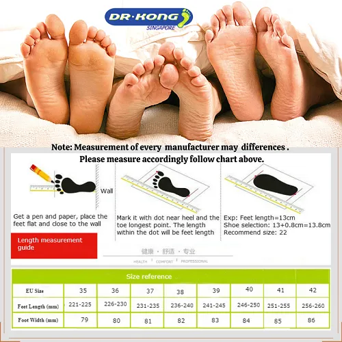 DR.KONG WOMEN COMFORT FLAT SHOES DK-W1001869E4-BLU(RP : $179)
