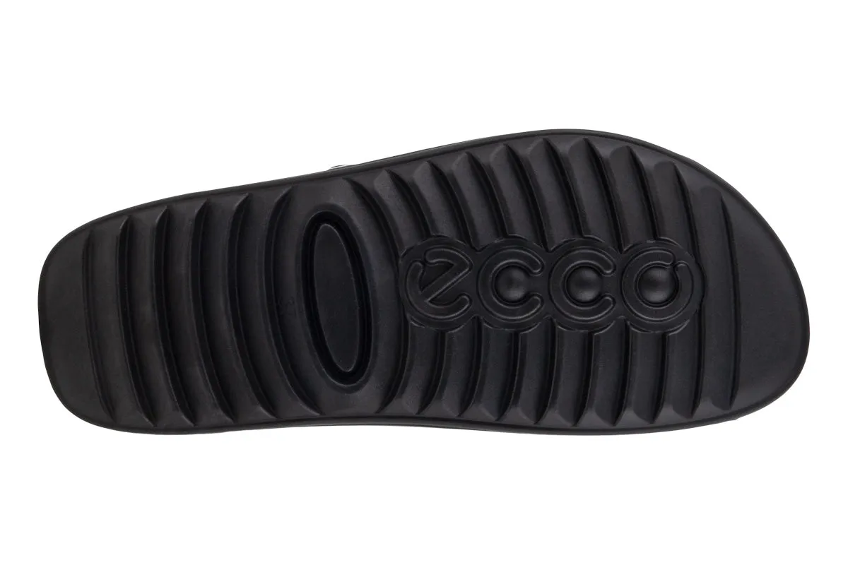 Ecco Cozmo Buckle Black Patent Womens