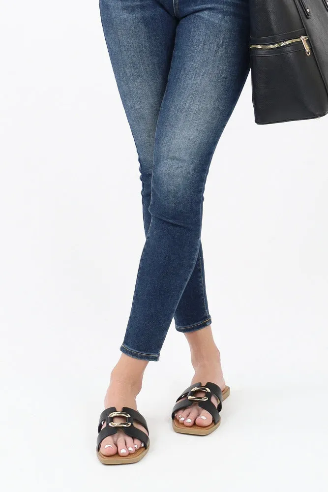 Effortless Sandals -Black