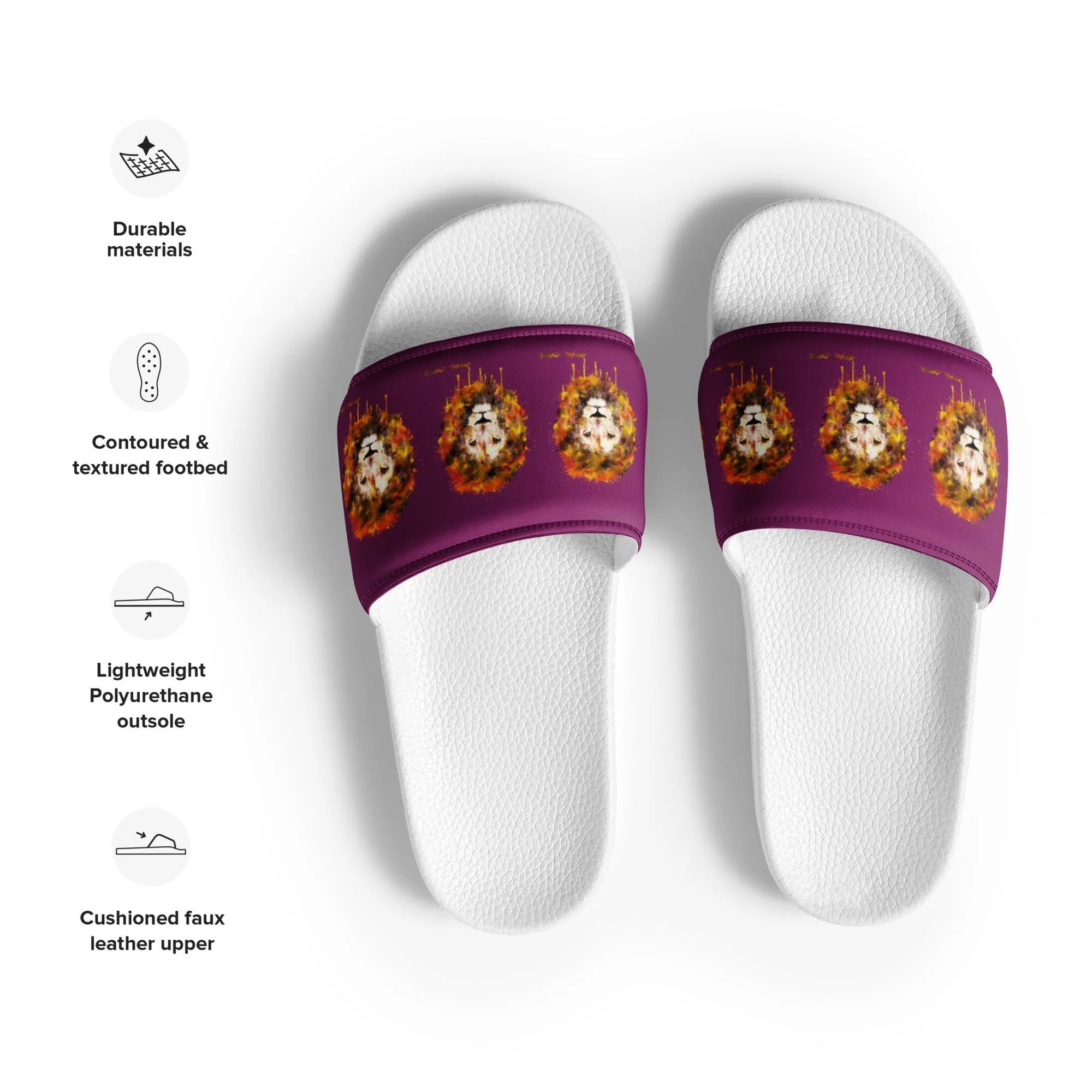 Eggplant Women's Slides