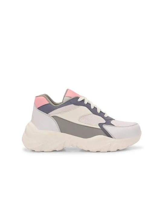 El Paso Women Colourblocked Lightweight Sneakers