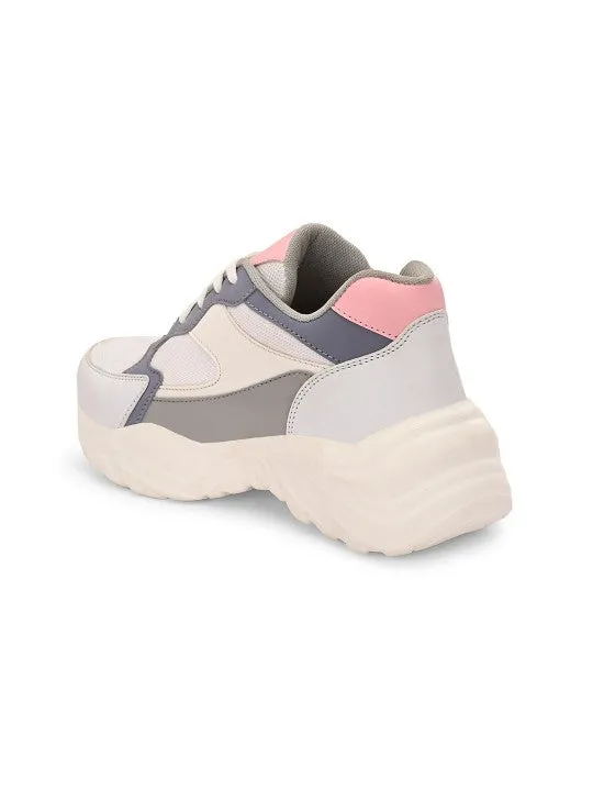 El Paso Women Colourblocked Lightweight Sneakers