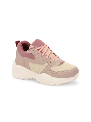 El Paso Women Colourblocked Round Toe Lightweight Sneakers