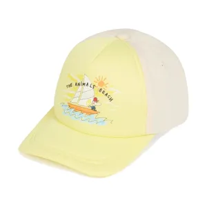 Elastic Hasmter Cap Soft Yellow
