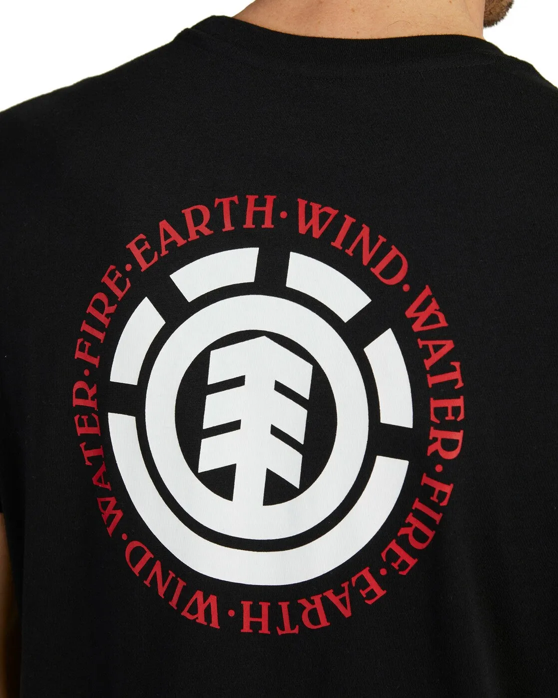 ELEMENT Seal Back tee - Flint Black