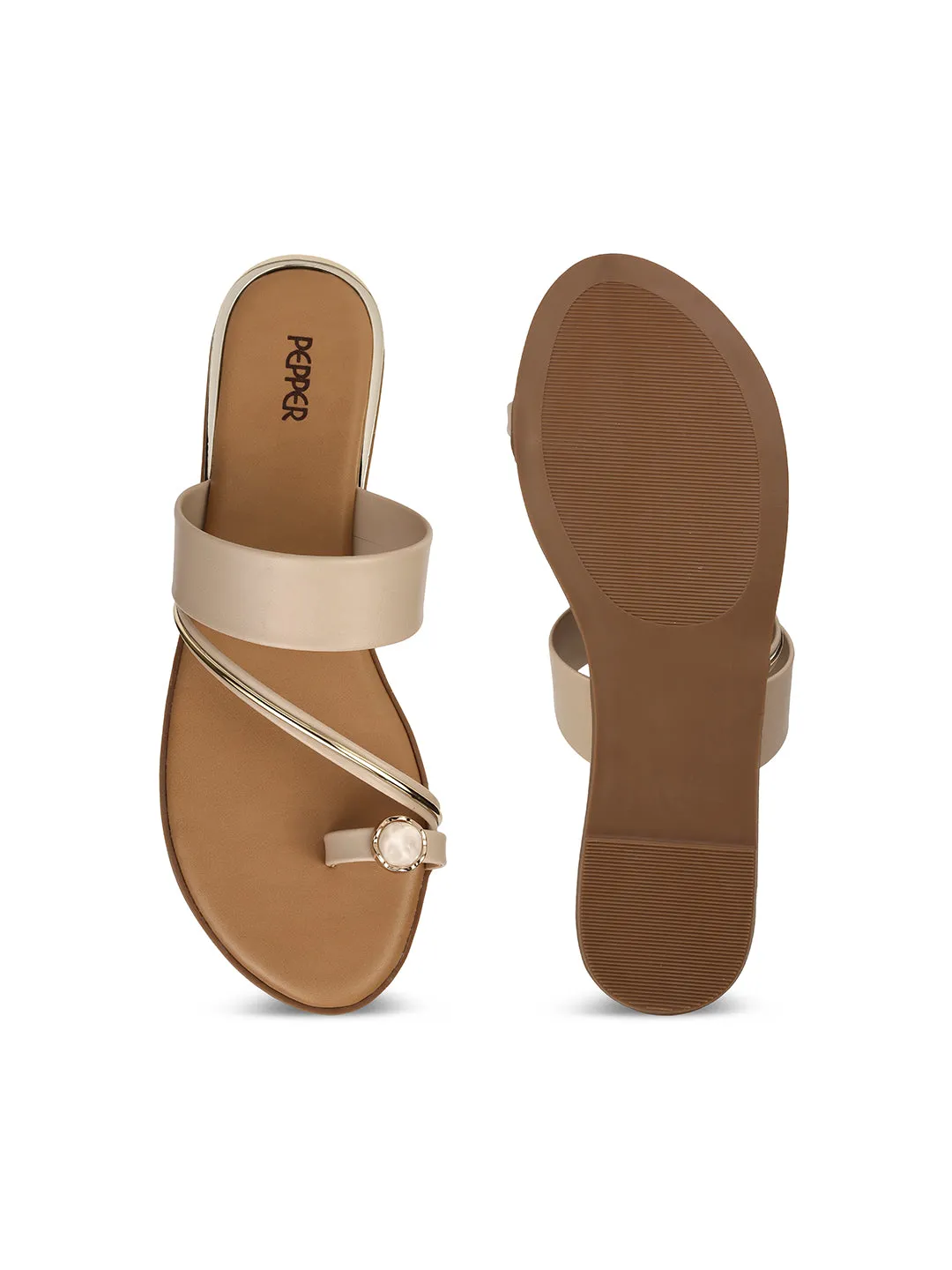 Flat Slip-on Sandals