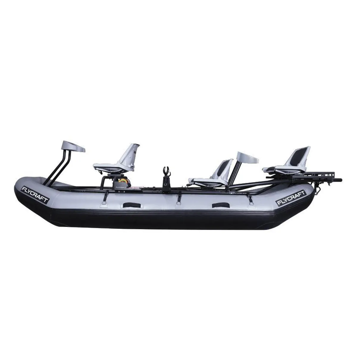 Flycraft Stealth X 2-Man Fishing Raft w/ Gear Rack
