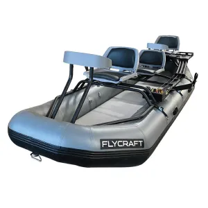 Flycraft Stealth X 2-Man Fishing Raft w/ Gear Rack