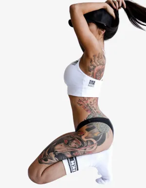 Foot Porn Socks | Two Pair | White
