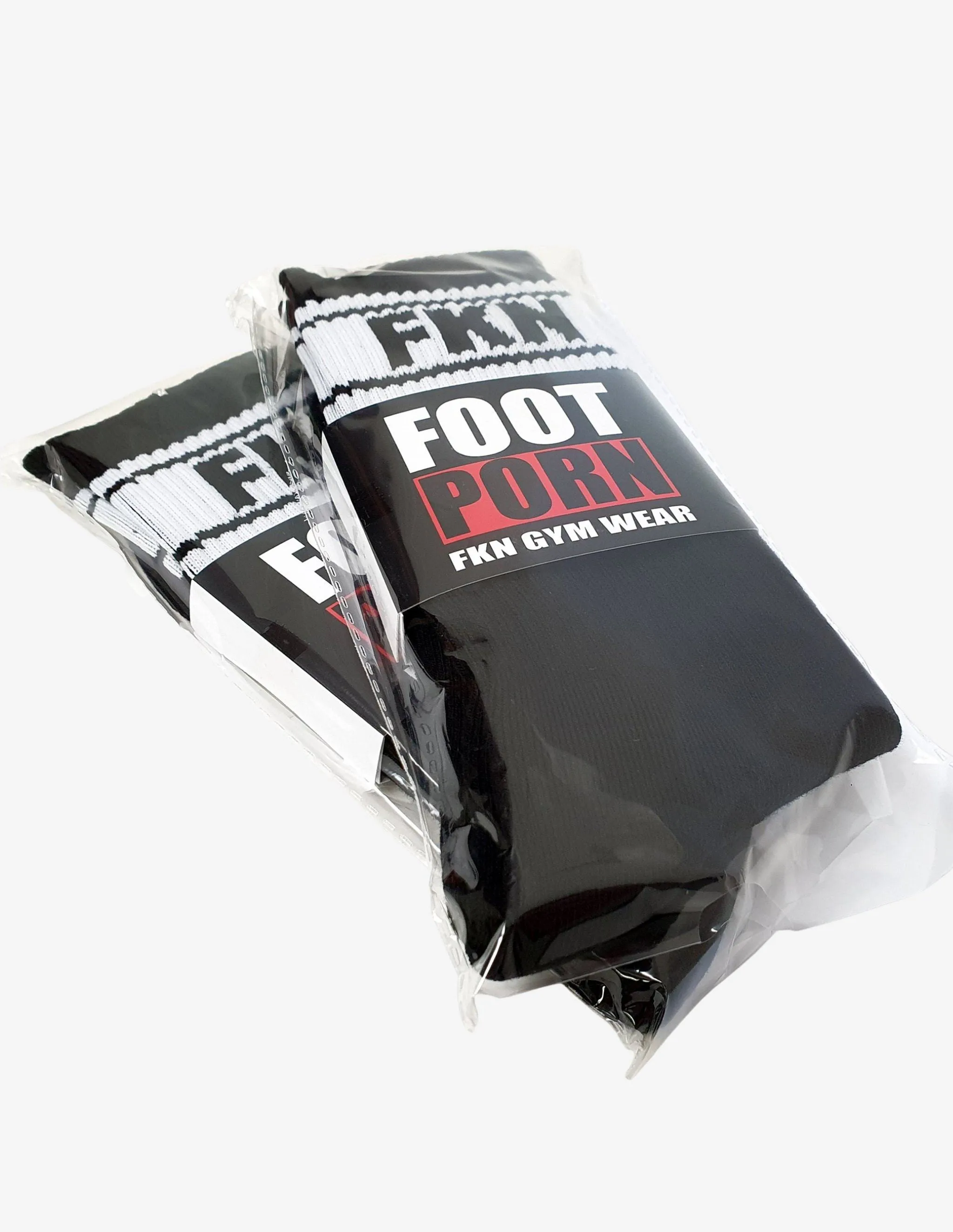 Foot Porn Socks | Two Pair | White