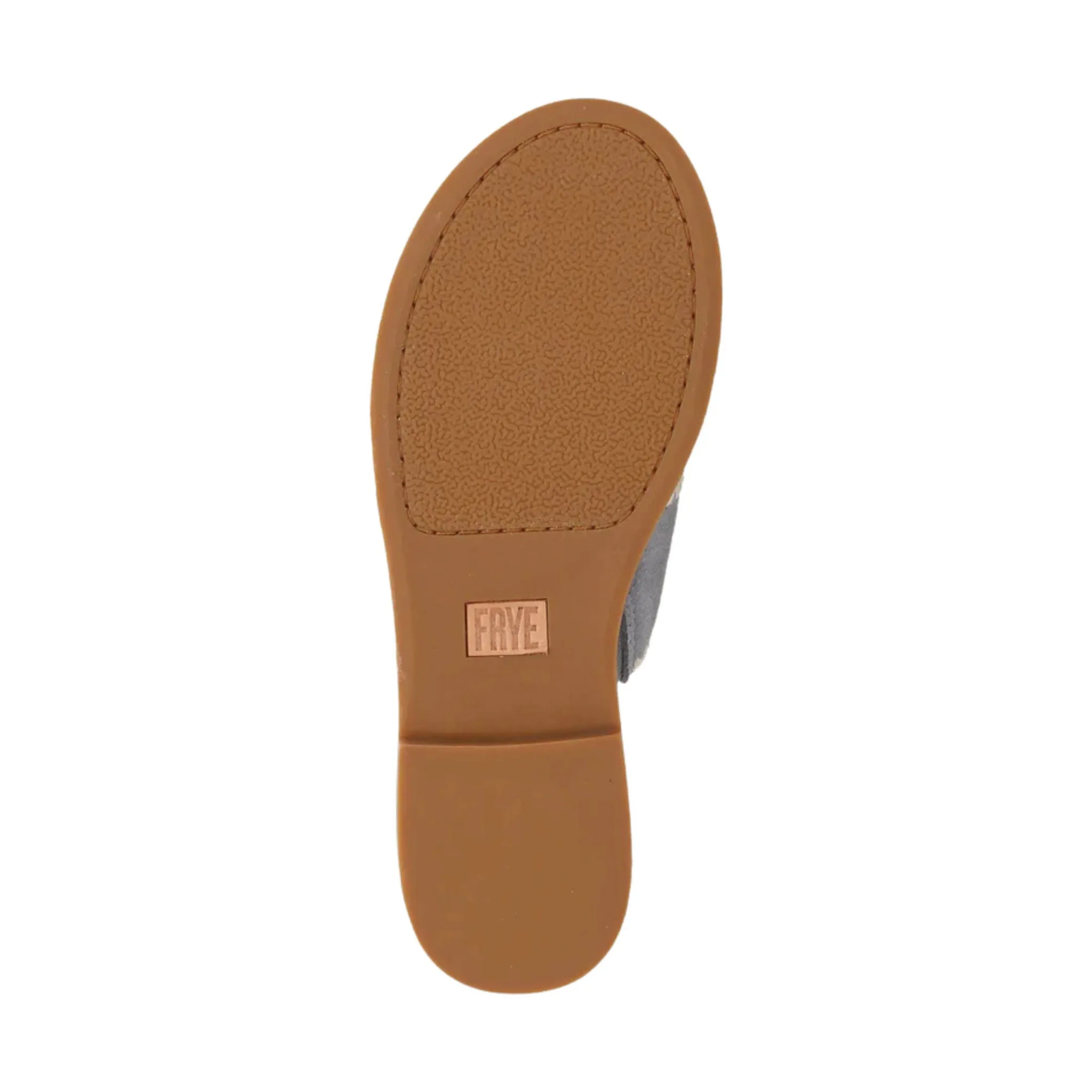 Frye Women's Ava Crochet Slide - Steel Blue FINAL SALE