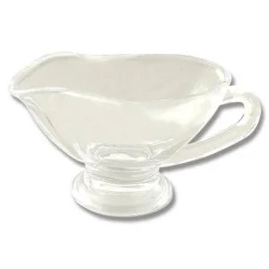 Glass Gravy Boat 11oz