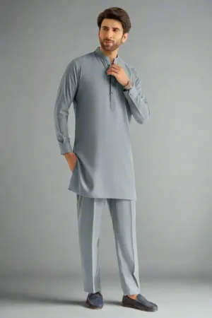 Grey Kurta Pajama For Men