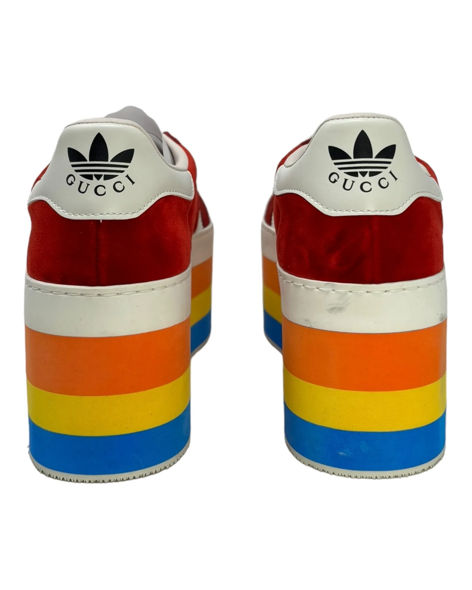 Gucci x Adidas Gazelle Rainbow Platforms, SS15, US 7