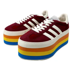 Gucci x Adidas Gazelle Rainbow Platforms, SS15, US 7