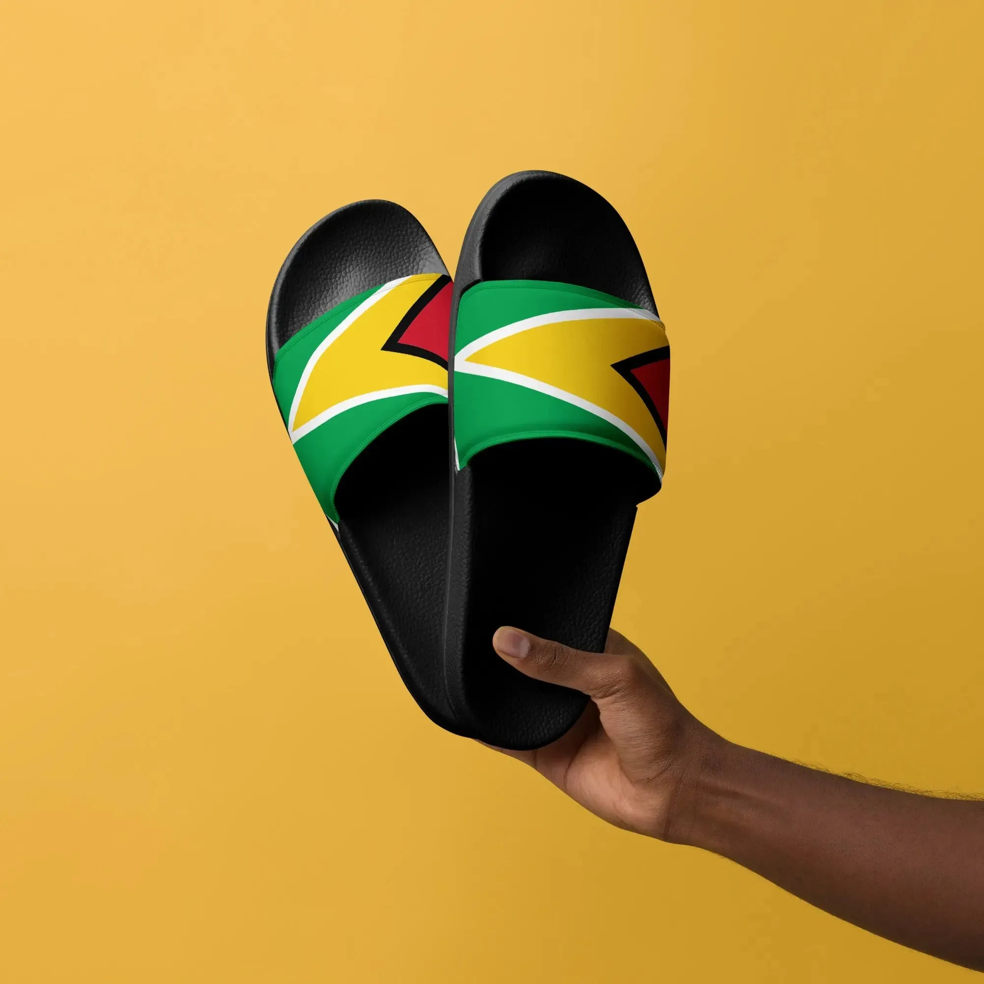Guyana Flag Men’s Slides