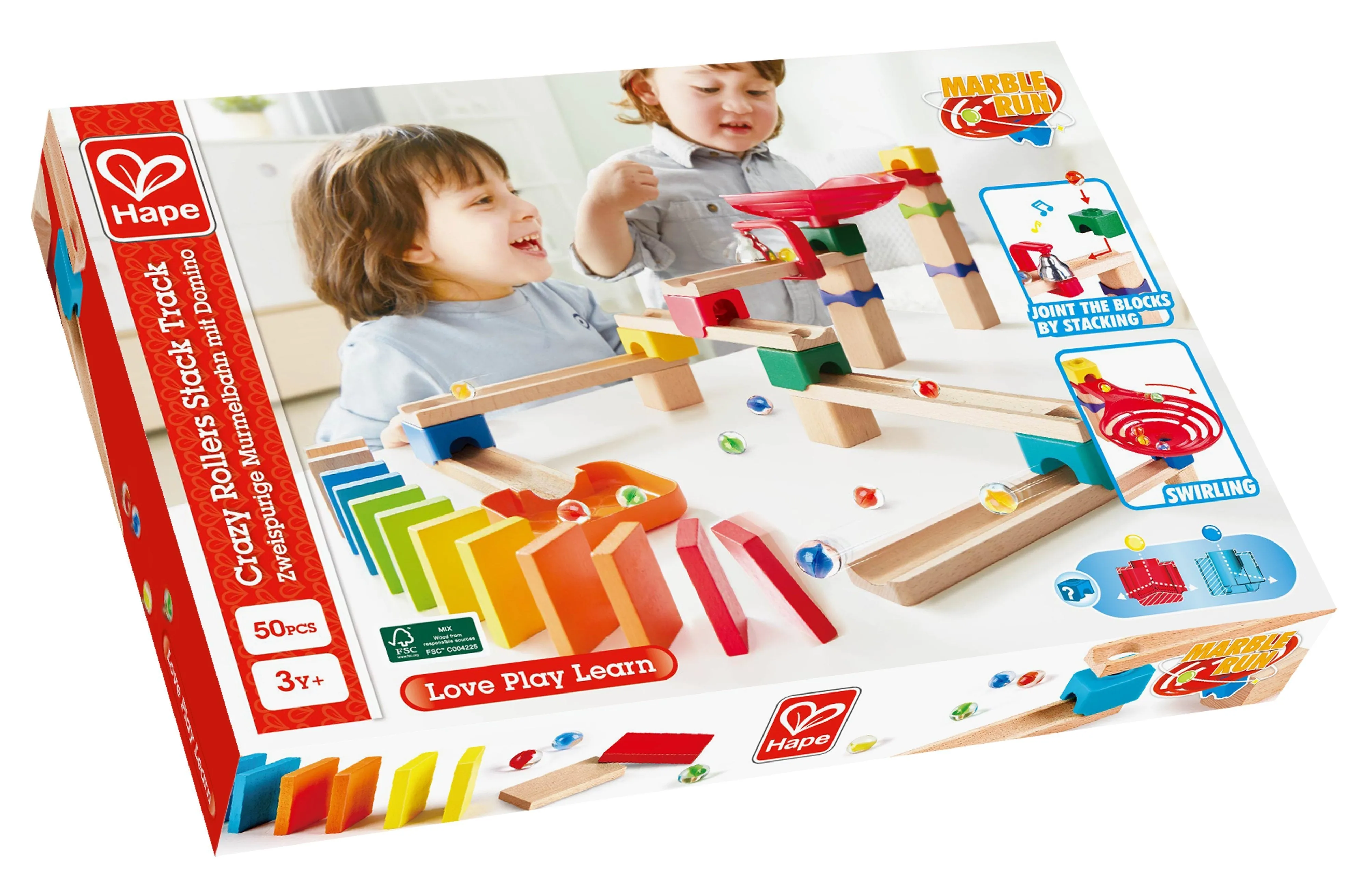 Hape Marble Domino Rally Block Set