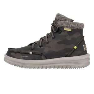 HEY DUDE SHOES CHILD LACE 8339 WOODLAND CAMO  BRADLEY YOUTH
