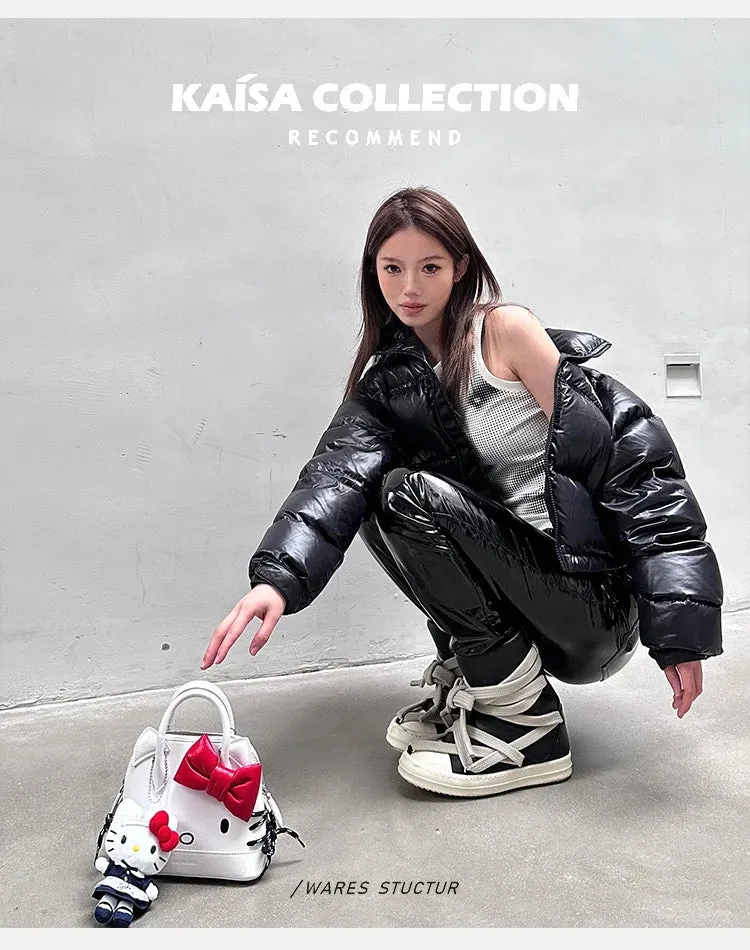 High Top Sneakers Platform Cross-Tied Men’s Casual Boot Shoes – Women Sneakers Designed Casual Flats Ankle Botas