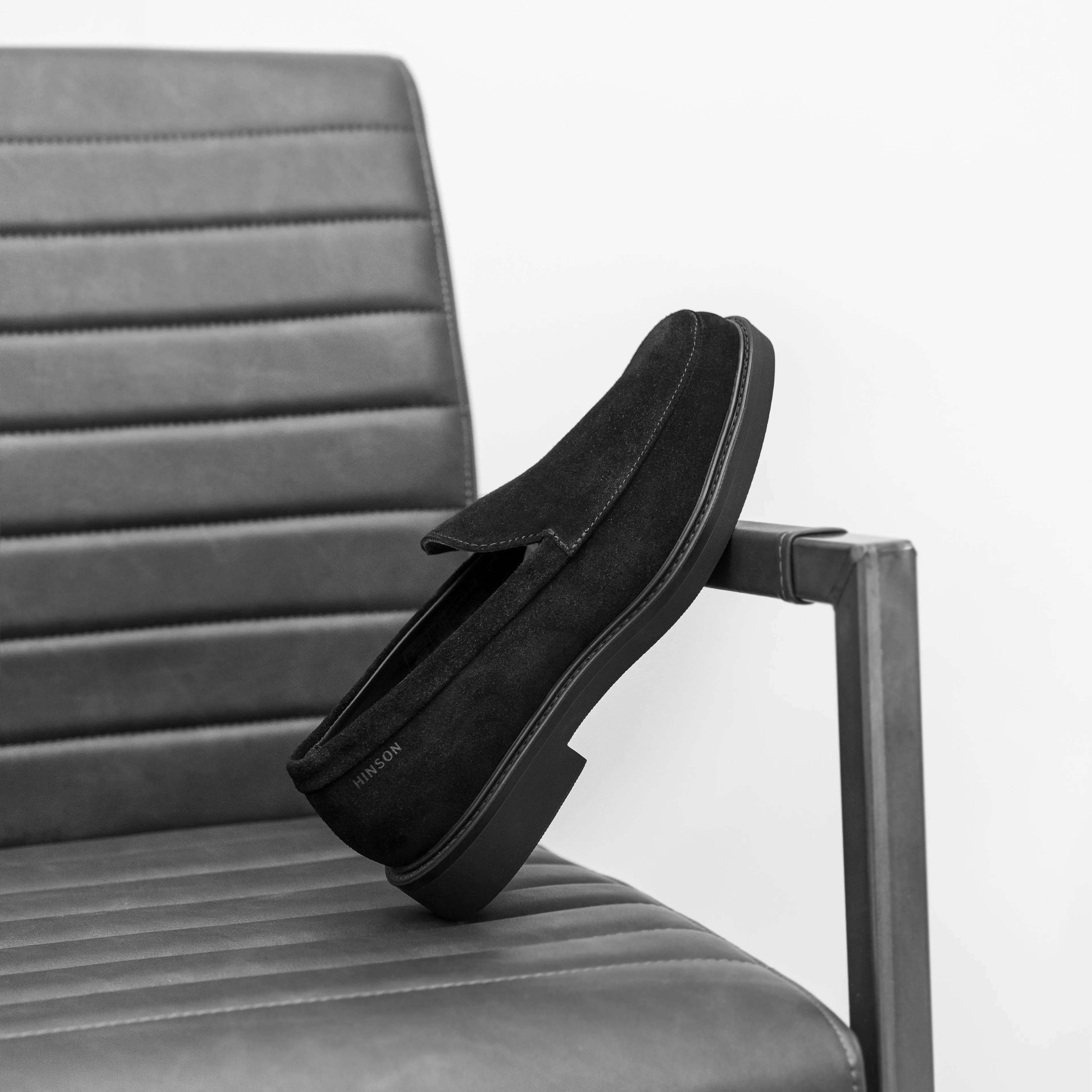 Hinson Beatenberg Loafer Echo Black Suede