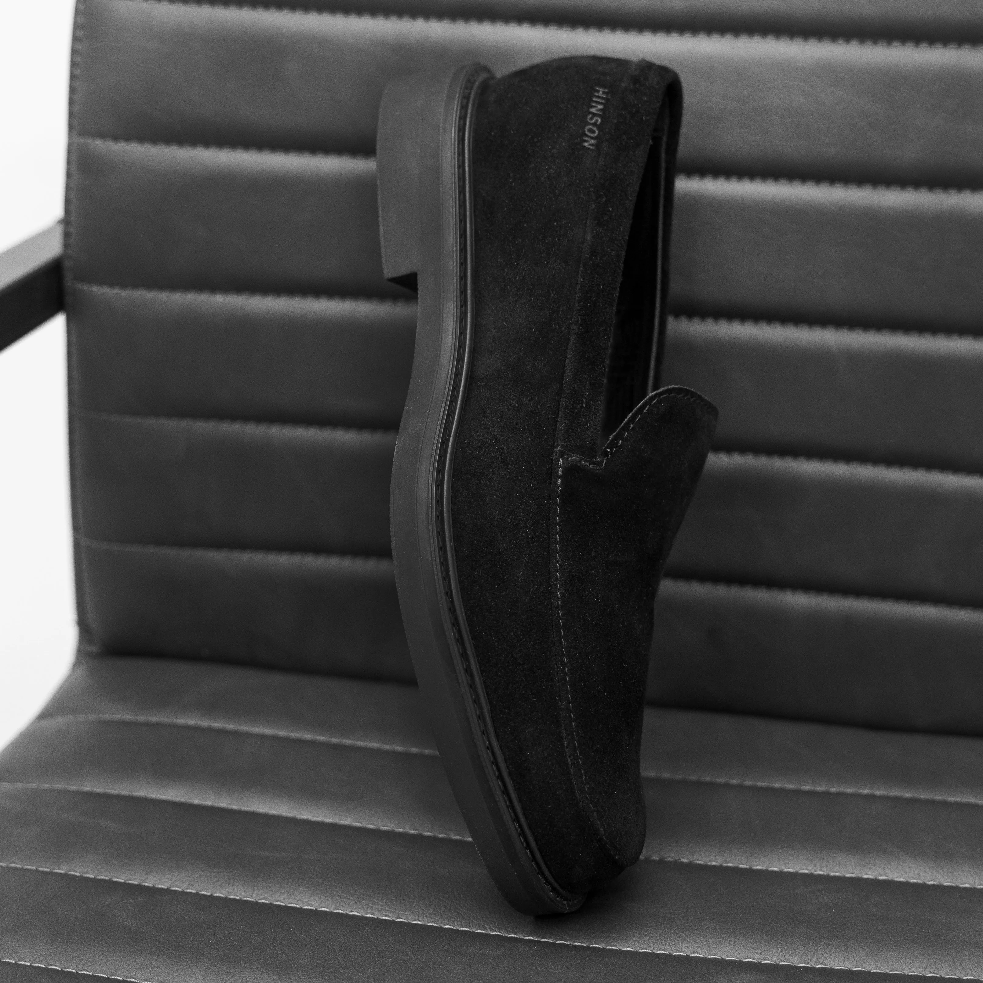Hinson Beatenberg Loafer Echo Black Suede